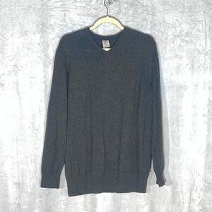 Timberland - Gray - V-Neck Sweater - XL